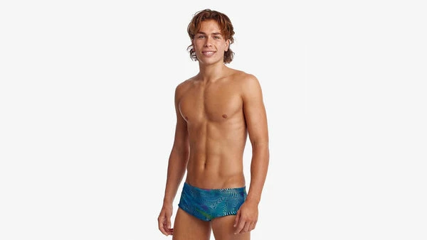 FUNKY TRUNKS - Mens Trunks Sidewinder Wires Crossed - Image 3