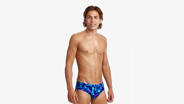 FUNKY TRUNKS - Mens Brief Classic Leaf Laser - Image 4