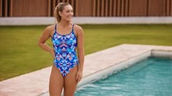 FUNKITA - Ladies Diamond Back One Piece Mad Mirror