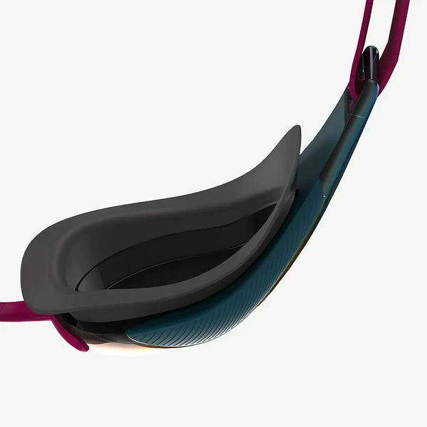 Speedo - Fastskin Goggles Hyper Elite Mirror Red/Blue - Image 2