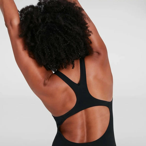 Speedo - Women's Swimsuit Placement Medalist Black/Red - Image 5