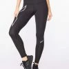 2XU - Women's Compression Tights Aero Vent Mid-Rise