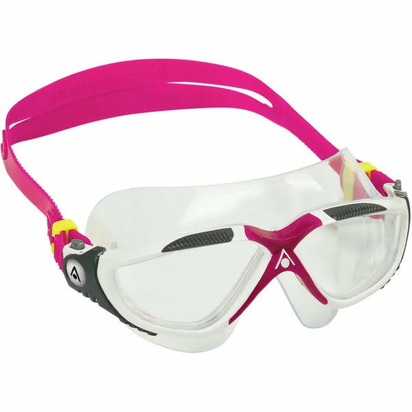 Aquasphere - Goggles Vista Swim Mask Clear Lens Raspberry