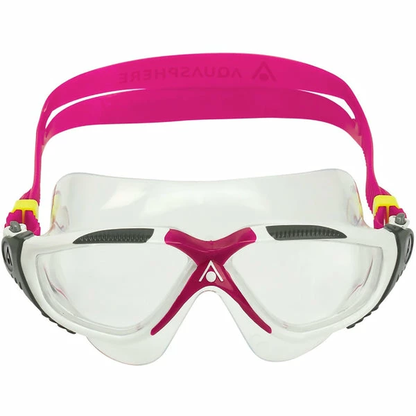 Aquasphere - Goggles Vista Swim Mask Clear Lens Raspberry - Image 2
