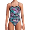 FUNKITA - Ladies Single Strap One Piece Crown Princess