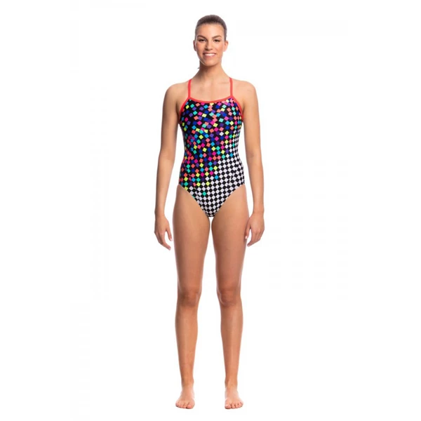 FUNKITA - Ladies Single Strap One Piece Scatter Brain