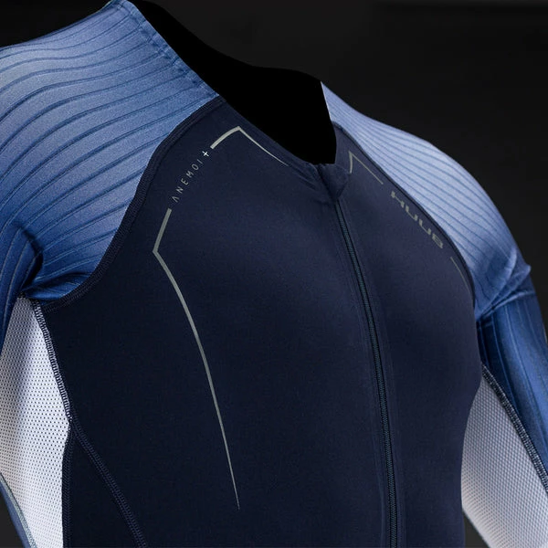 HUUB - Mens ANEMOI AERO TRIATHLON SUIT BLACK/PETROL - Image 3