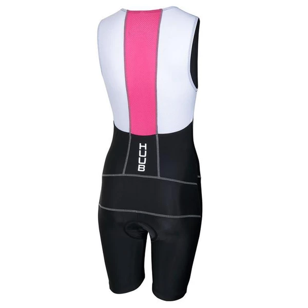 HUUB - Womens Essential Tri Suit Black/Pink - Image 2