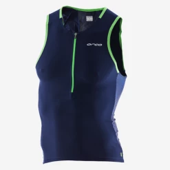 Orca - Mens Trisuit 226 Komp Tri Tank Top Navy/Green