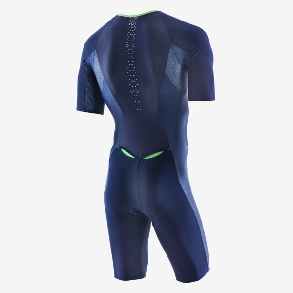 Orca - Mens Trisuit 226 Komp Aero Races Navy/Green - Image 2