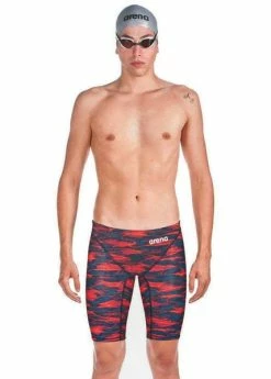 Arena - Mens Jammer Powerskin ST 2.0 Limitied Edition Blue/Red