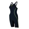 Michael Phelps - Girls Racesuit MPulse Girls Black Bright Yellow