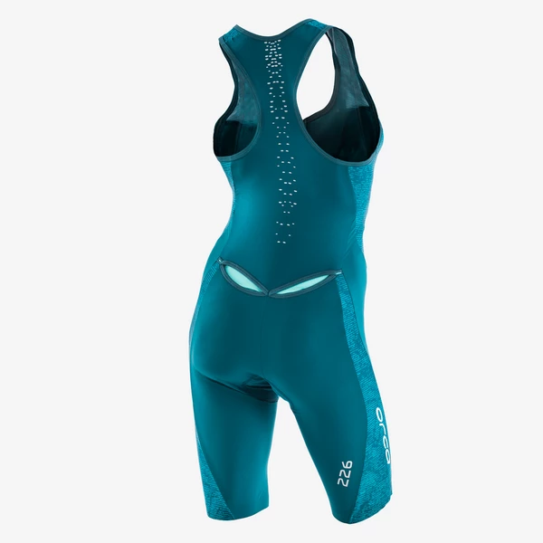 Orca - Womens Trisuit 226 Komp Racesuit Teal - Image 2