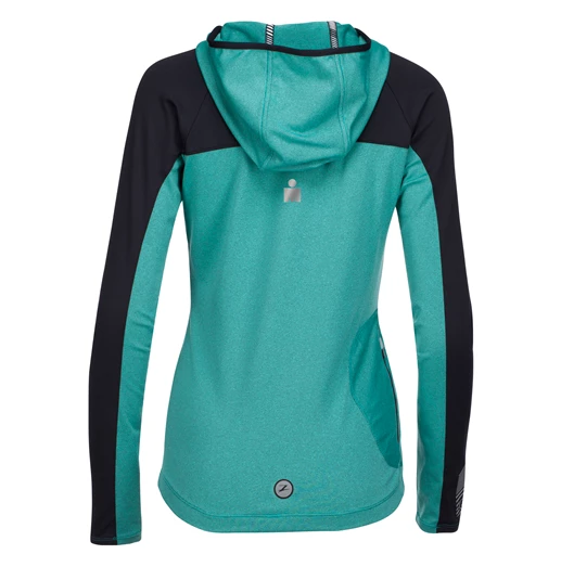 Zoot - Womens Ocean Side Hoodie Black/Aquamarine Stripe - Image 2