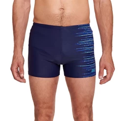 Zoggs - Mens Trunks Number Cruncher Hip Racer Navy