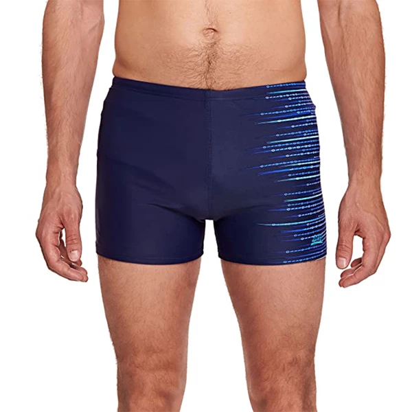 Zoggs - Mens Trunks Number Cruncher Hip Racer Navy