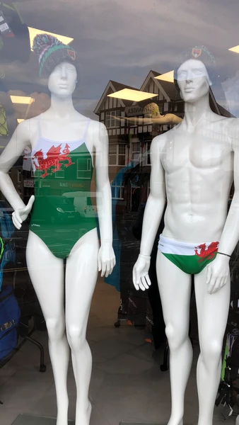 Finis - Custom Female Waterpolo Welsh Dragon Swimsuit - Image 3