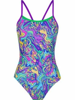 Amanzi - Women's Swimsuit Shimmer Pop Proback One Piece