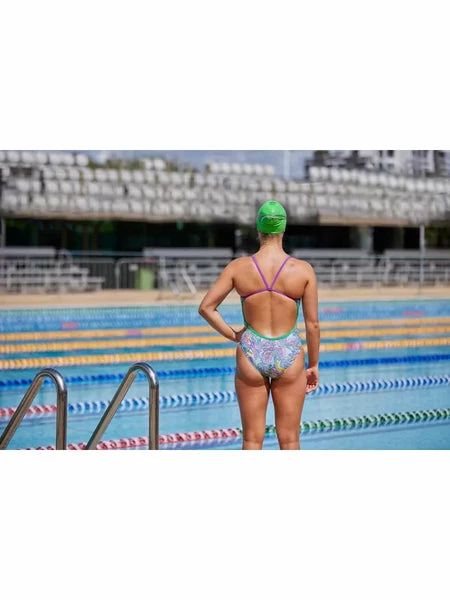 Amanzi - Women's Swimsuit Shimmer Pop Proback One Piece - Image 4