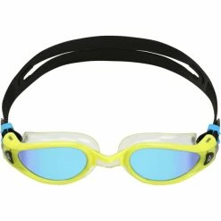 Aquasphere - Goggles Kaiman EXO Blue Titanium Mirrored Lens Yellow Black
