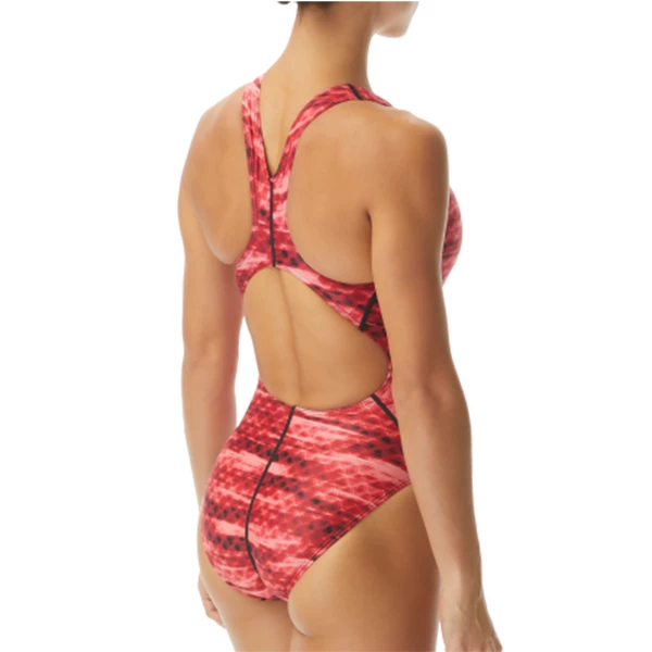 TYR - Womens Swimsuit Castaway MaxFit Red - Image 2