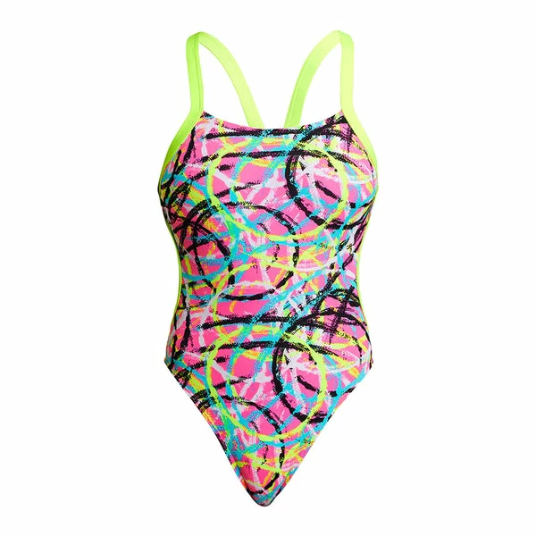 Funkita - Ladies Swimsuit Brace Free One Piece Donut Delight - Image 4