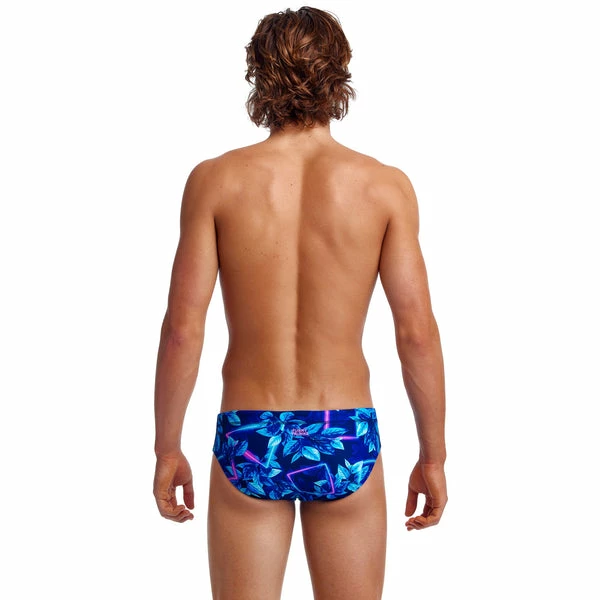 FUNKY TRUNKS - Mens Brief Classic Leaf Laser - Image 3