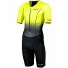 HUUB - Men's Tri Suit Commit Long Course Suit Fluo Yellow/Black
