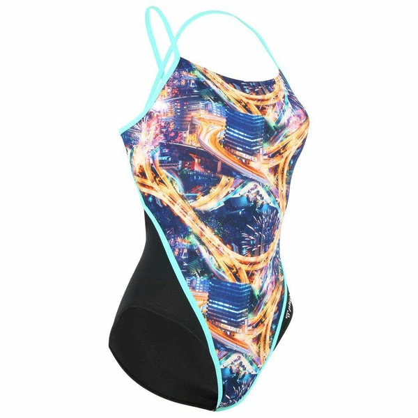 Michael Phelps - Womens Swimsuit Race Back Trafic